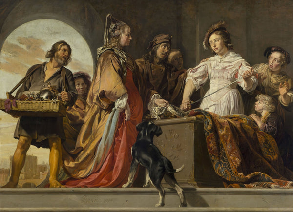 Achilles among the Daughters of Lycomedes Ovid Metamorphoses XII 162 ff 1664