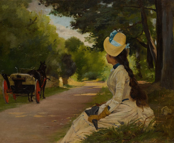 Hitching a Ride 19th Century