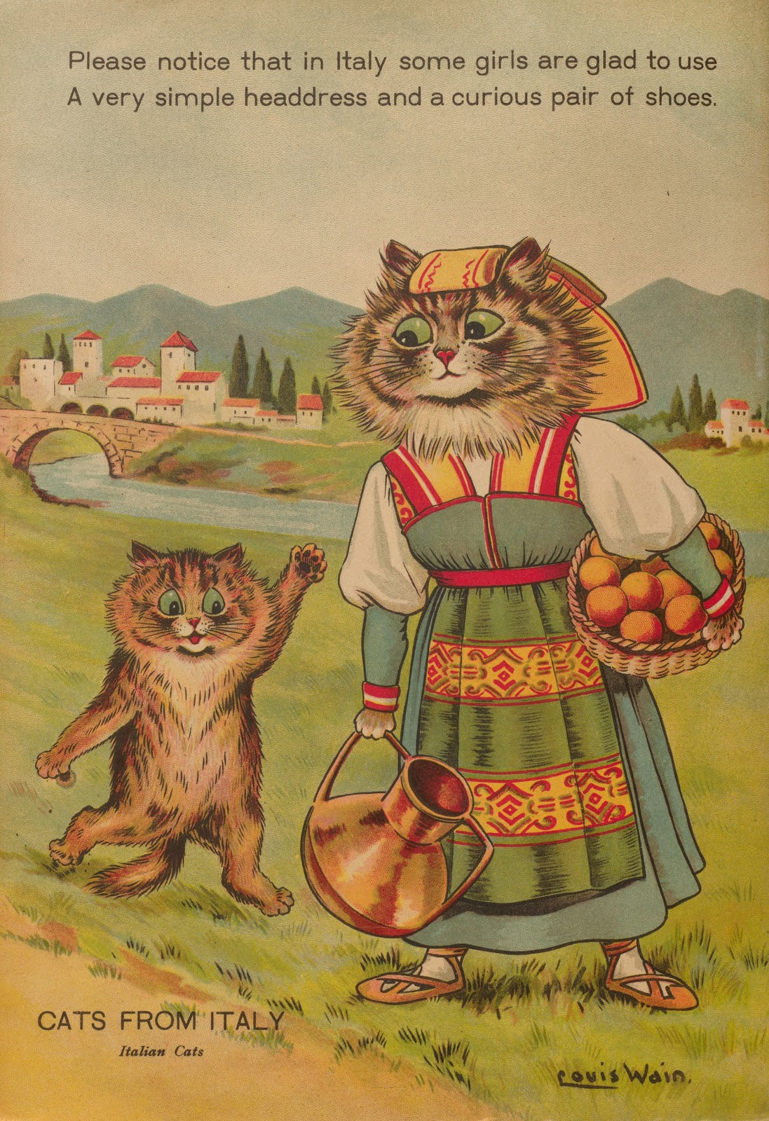 Cats from Italy 1914