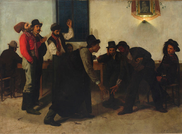 Morra players 1874
