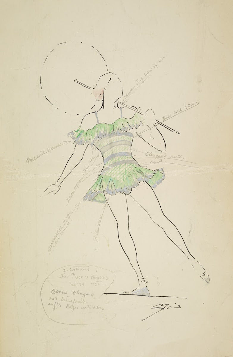 Circus Tightrope walking character 1934 1943