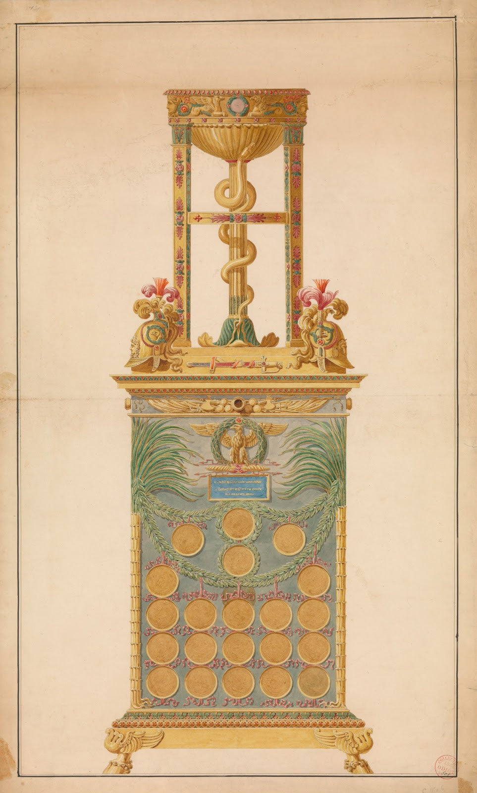 A Medal Cabinet For Napoleon 180410