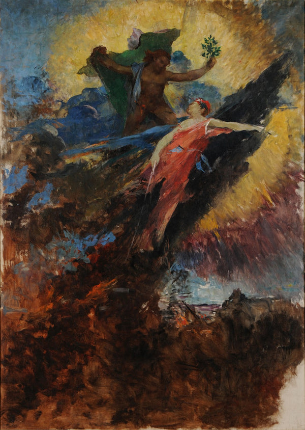 Apollon et Daphné ca 1889