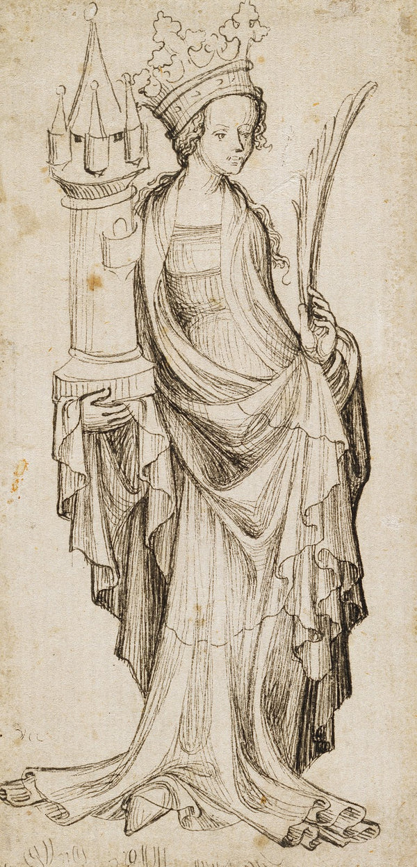 Saint Barbara ca 1410 1420