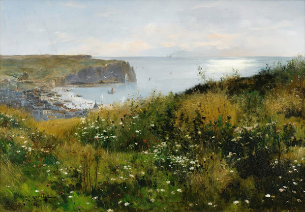 View Of Etretat 1888