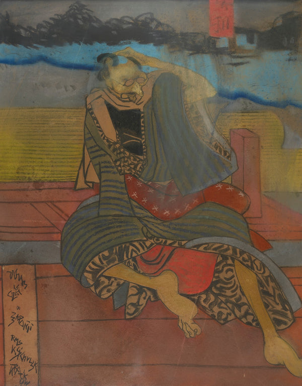 Wyczół in Japan 1906