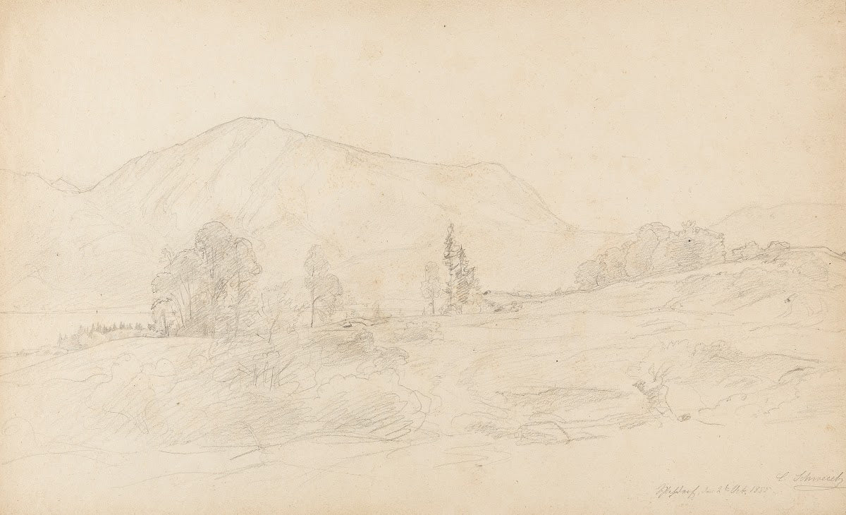 Schlehdorf am Kochelsee 1855
