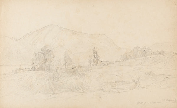 Schlehdorf am Kochelsee 1855