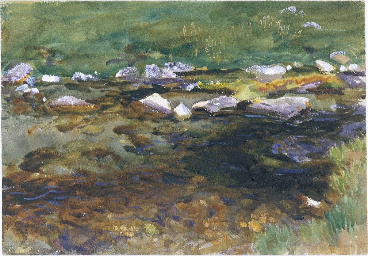 Brook and Meadow circa 1907