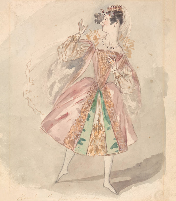 A Dancer ca 1836