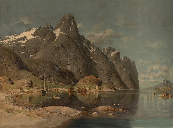 Reine on Norways Lofoten Islands 1890