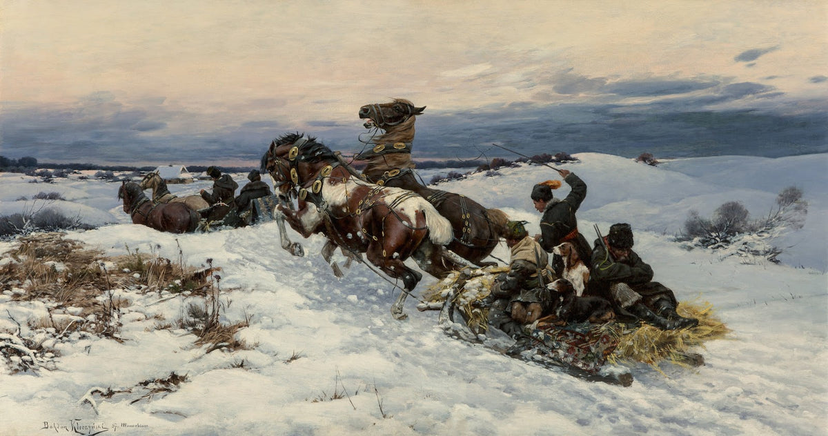 Return from the hunt 1887