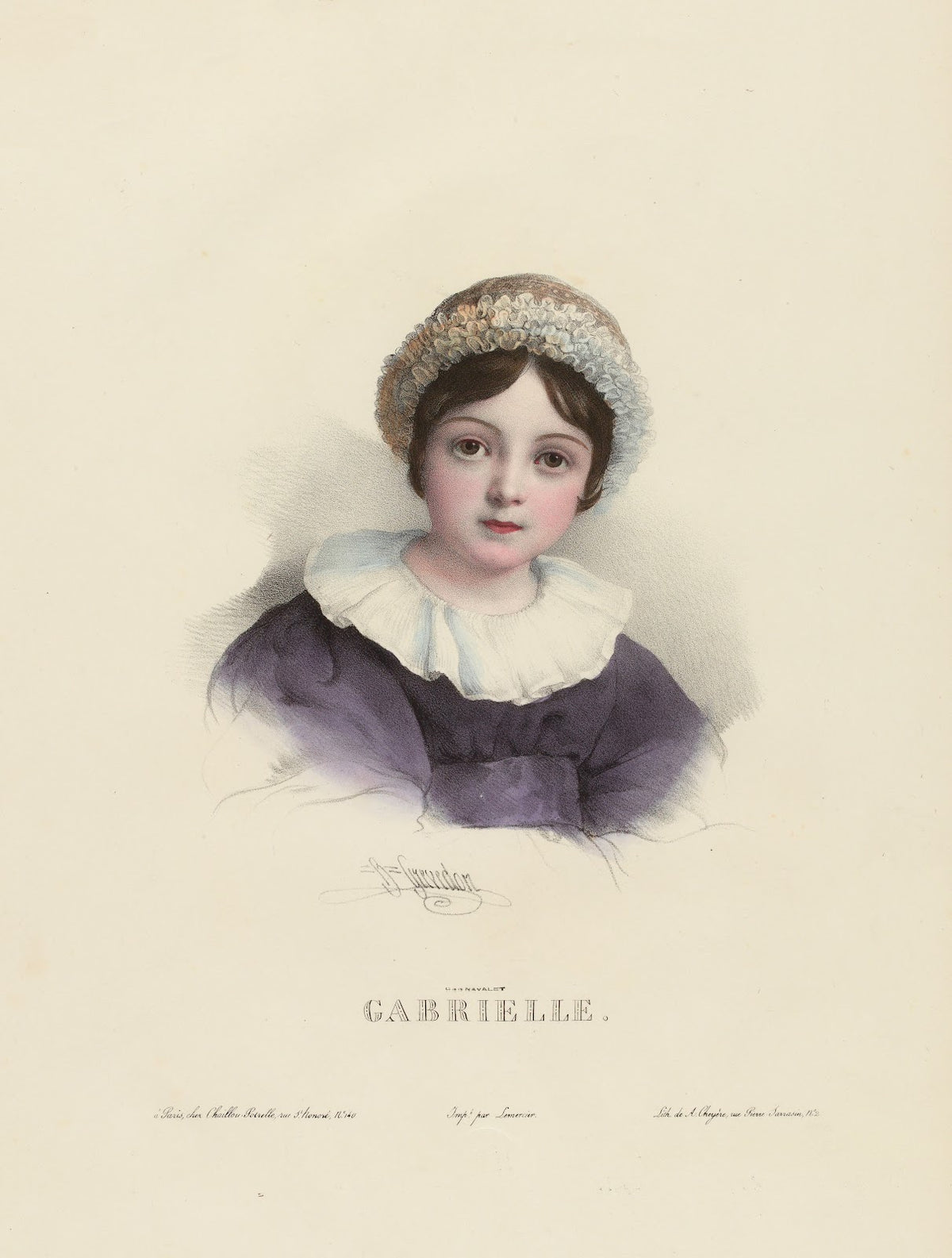 Gabrielle 1828 1830