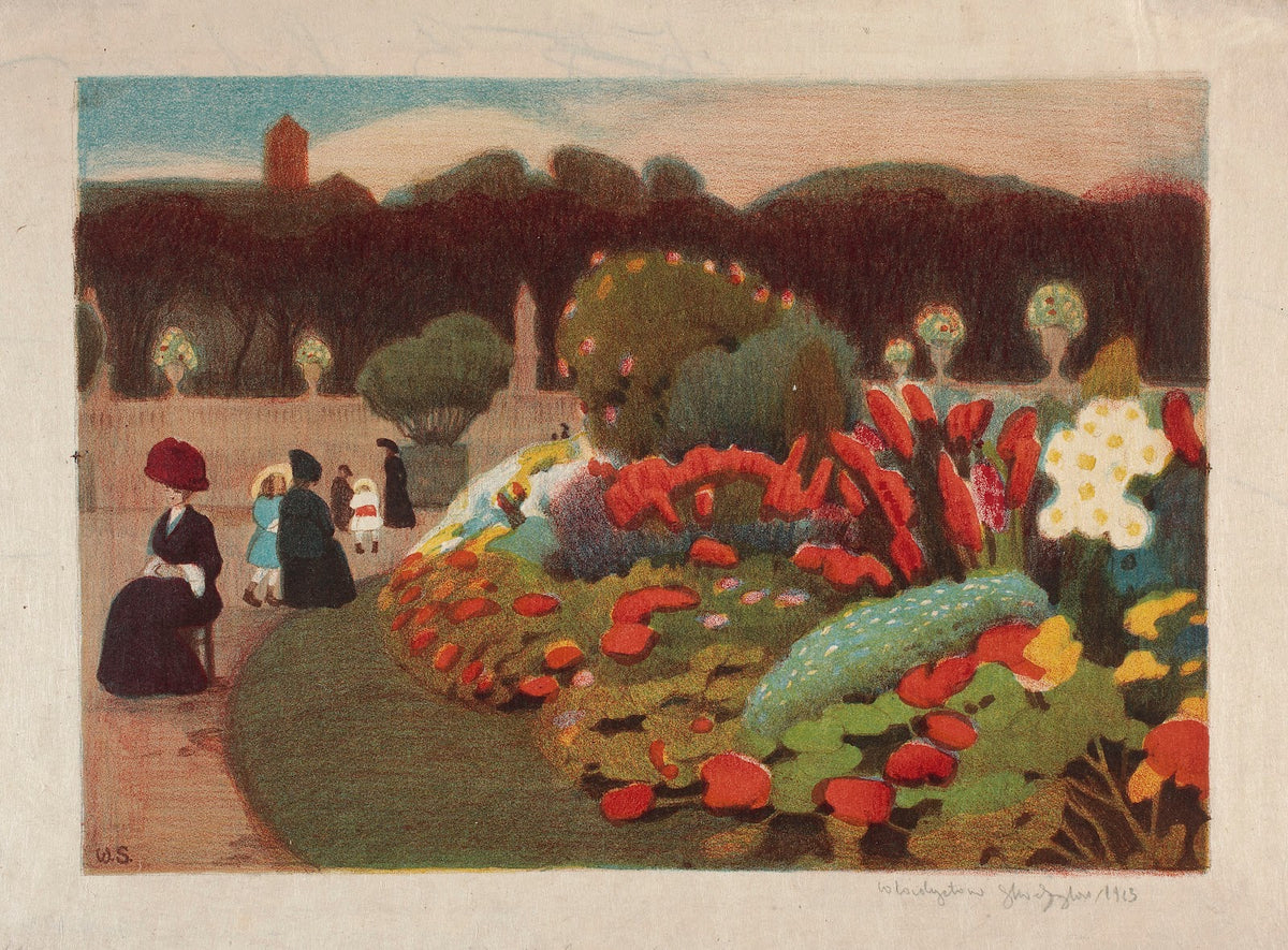 Ogród Luksemburski 1913