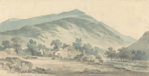 Landscape at Beddgelert North Wales 1832