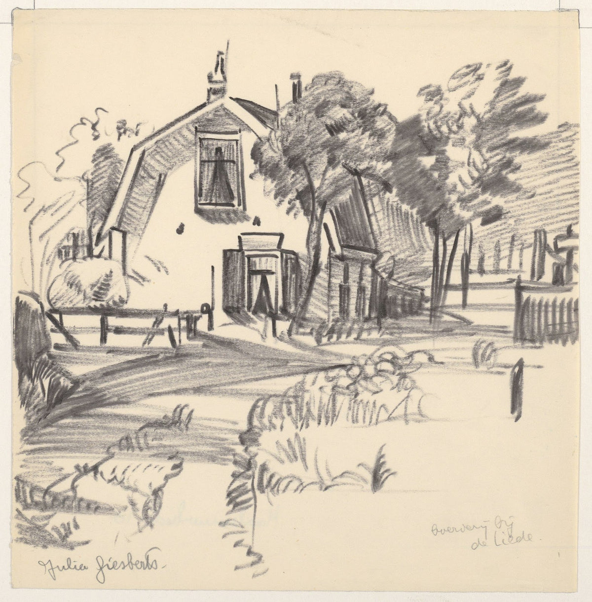 Boerderij bij de Liede