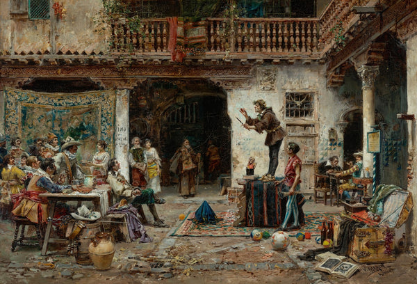 The magician 19th century