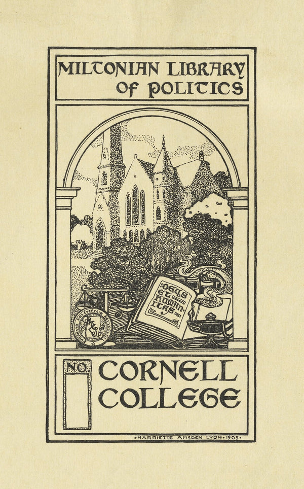 Cornell College Mount Vernon Iowa 1903