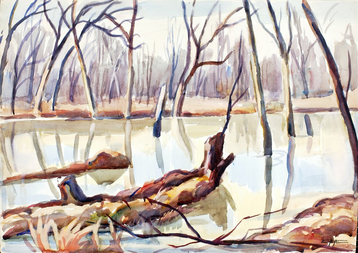 Rock Creek Winter ca 1920 1929