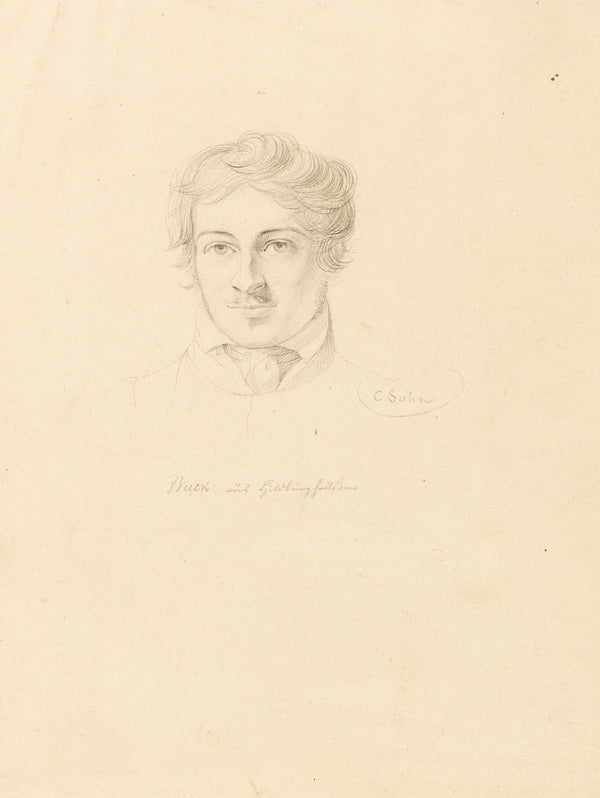 Bildnis eines jungen Mannes Buck Ca 1820 30