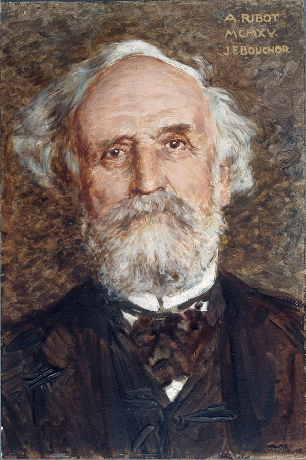 Portrait dAlbert Ribot 1842 1923 homme politique 1915
