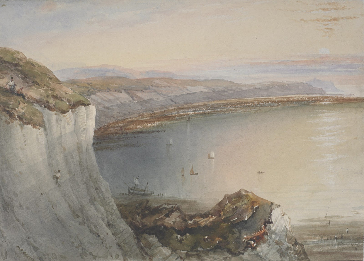 Speeton Cliffs Filey Yorkshire 1840 1860