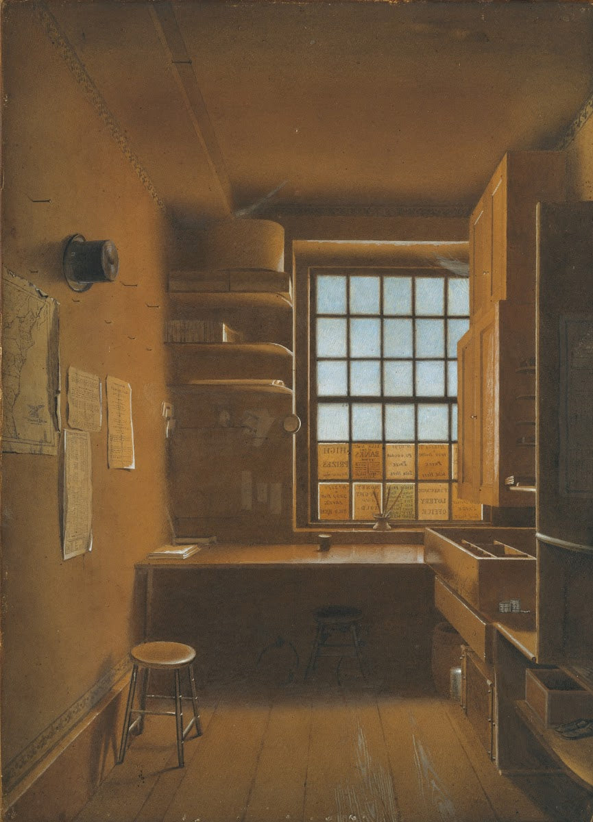 Interior of a Lottery 1821