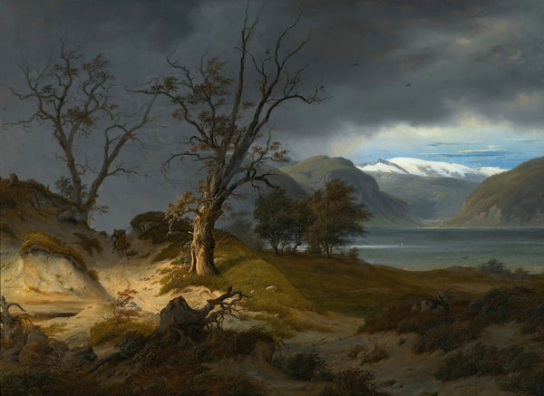 Rider In A Landscape 1834