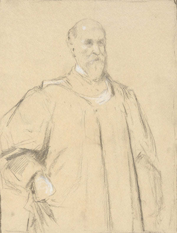 Judge Wayland study for a painting atYale