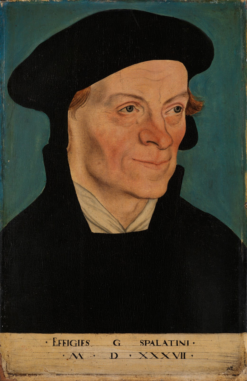 Bildnis des Reformators Georg Spalatin 1537