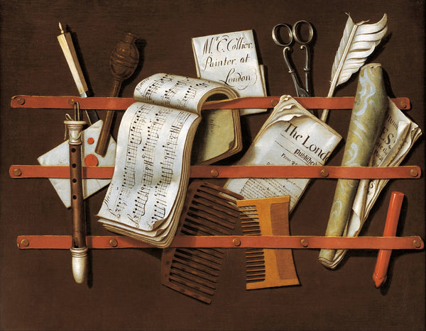 Letter rack circa 1698