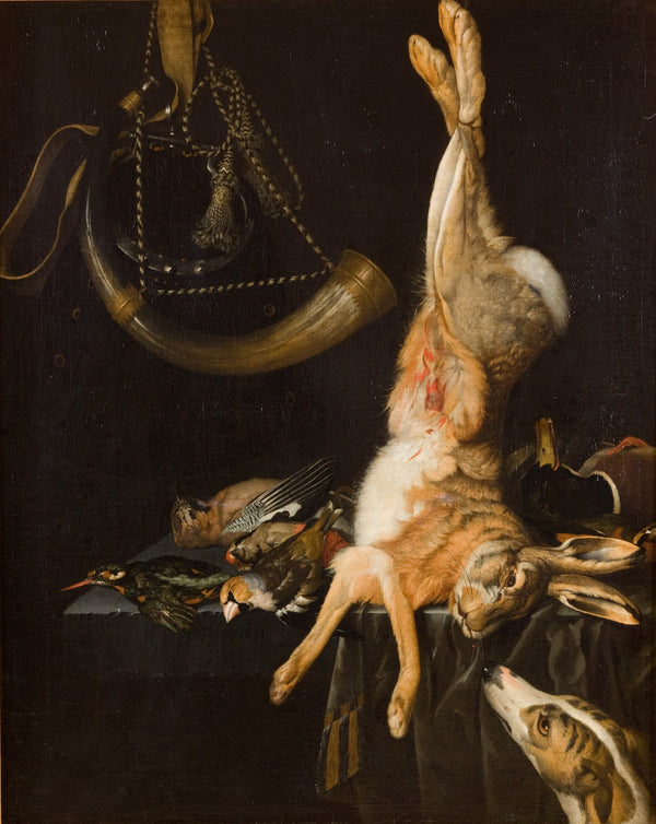 Still Life with a Hare 1698 1705