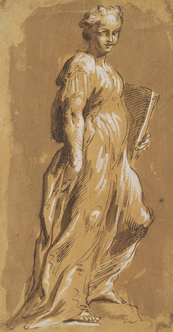 Allegorical Figure of a Woman ca 174555