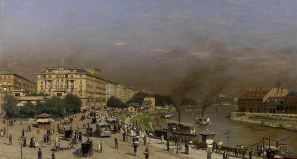 Sommermorgen am Franz Josephs Quai