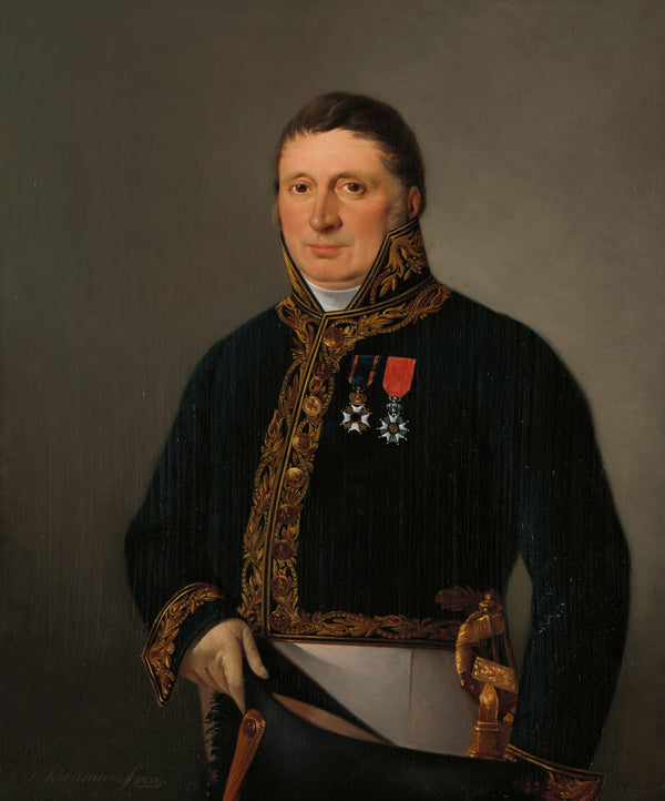 Portrait of Inspector General AF Goudriaan 1829
