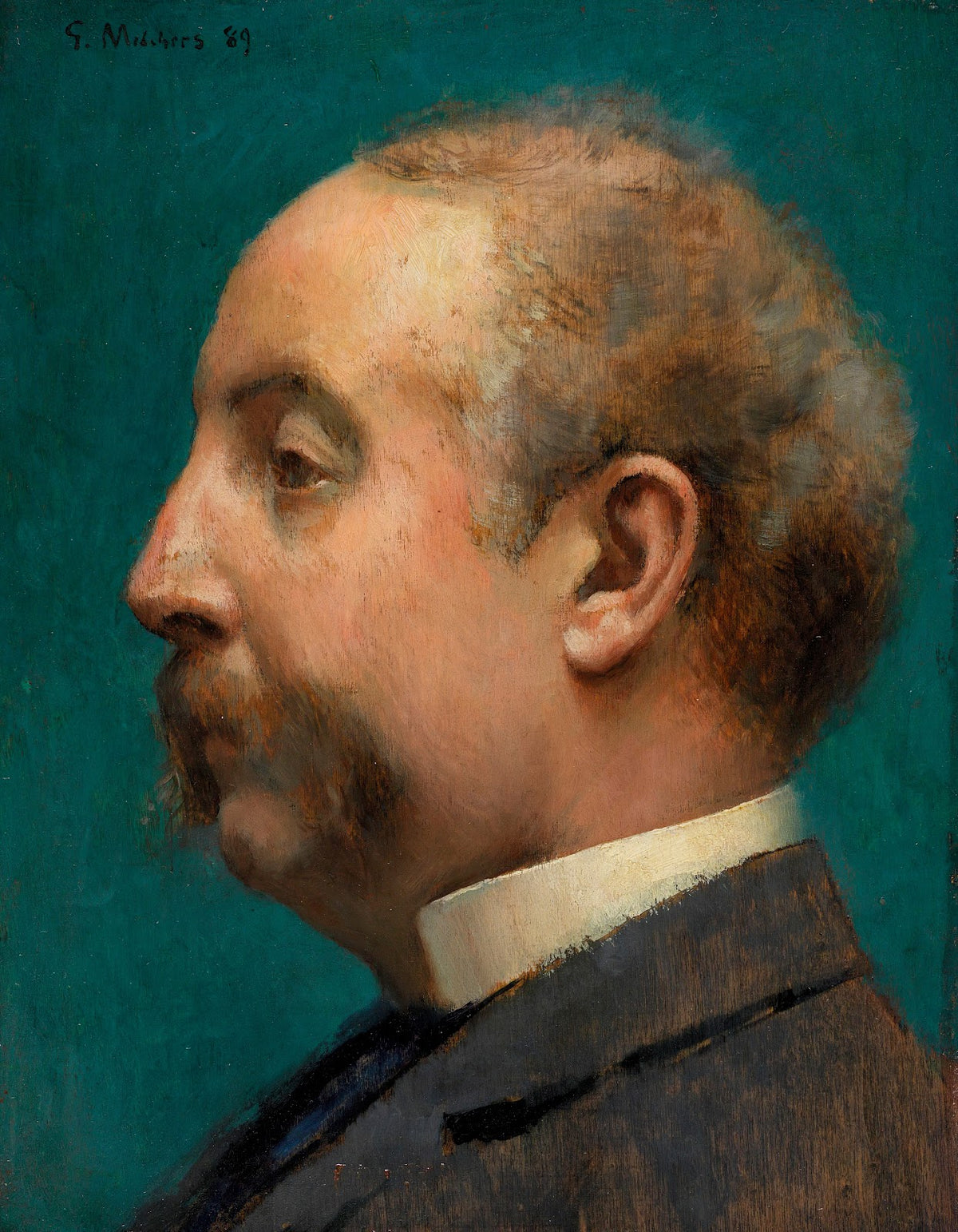 Head of Thomas Pitts 1889
