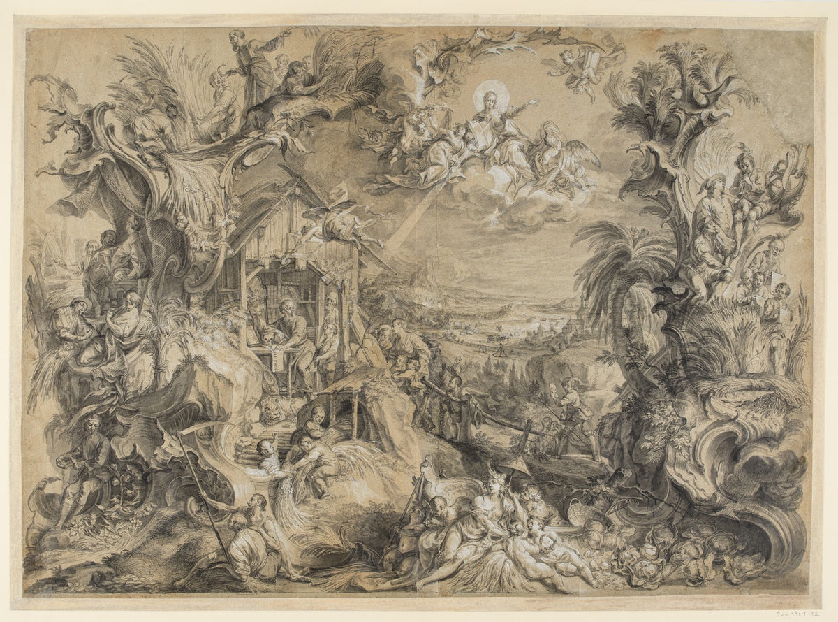 Die Verherrlichung des Sommers mit dem heiligen Hieronymus