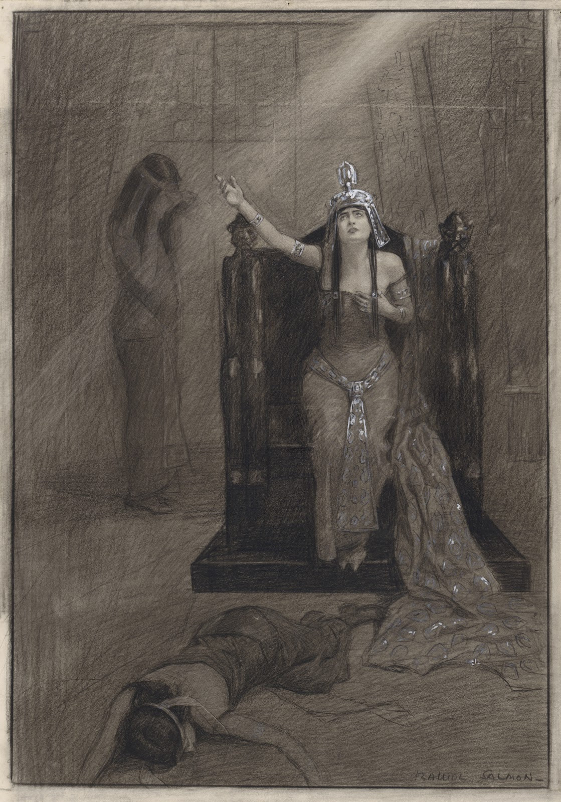 Antony Cleopatra at His Majestys the death of Cleopatra 1906