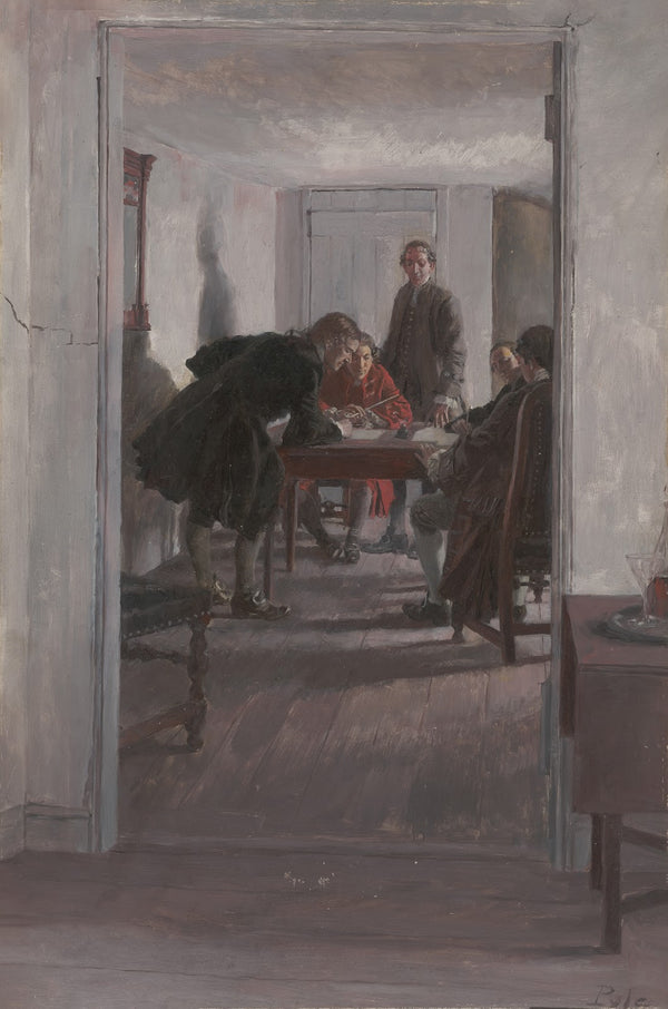 In the old Raleigh Tavern 1896