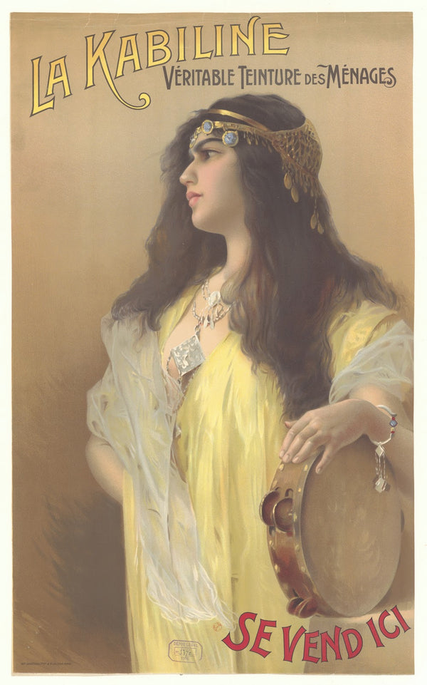 La Kabiline véritable teinture des ménages 1906