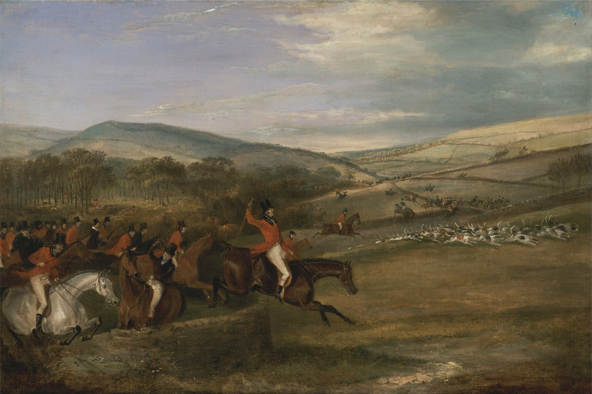 The Berkeley Hunt 1842 Full Cry 1842
