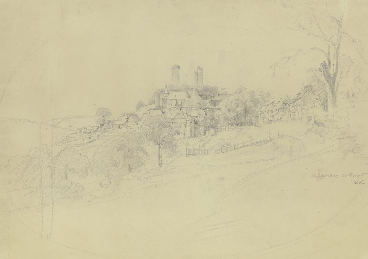 View of Reifenberg 1843