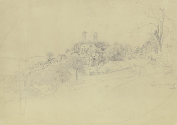 View of Reifenberg 1843