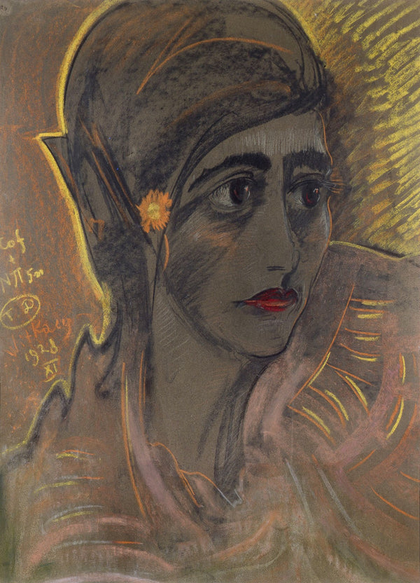 Portrait of Irena Krzywicka 1928