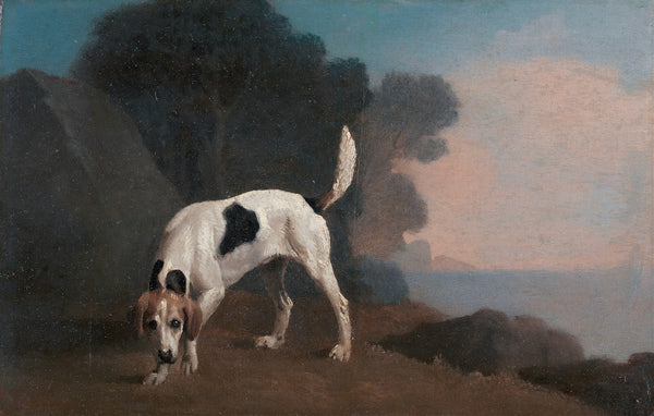 Foxhound on the Scent ca 1760