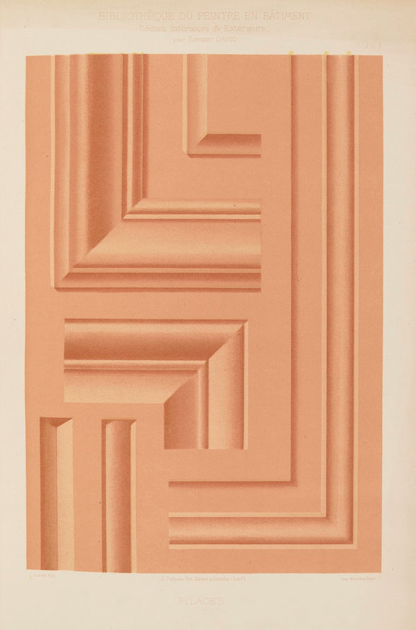 Décors Intérieurs et Extérieurs Pl23 1890 1891