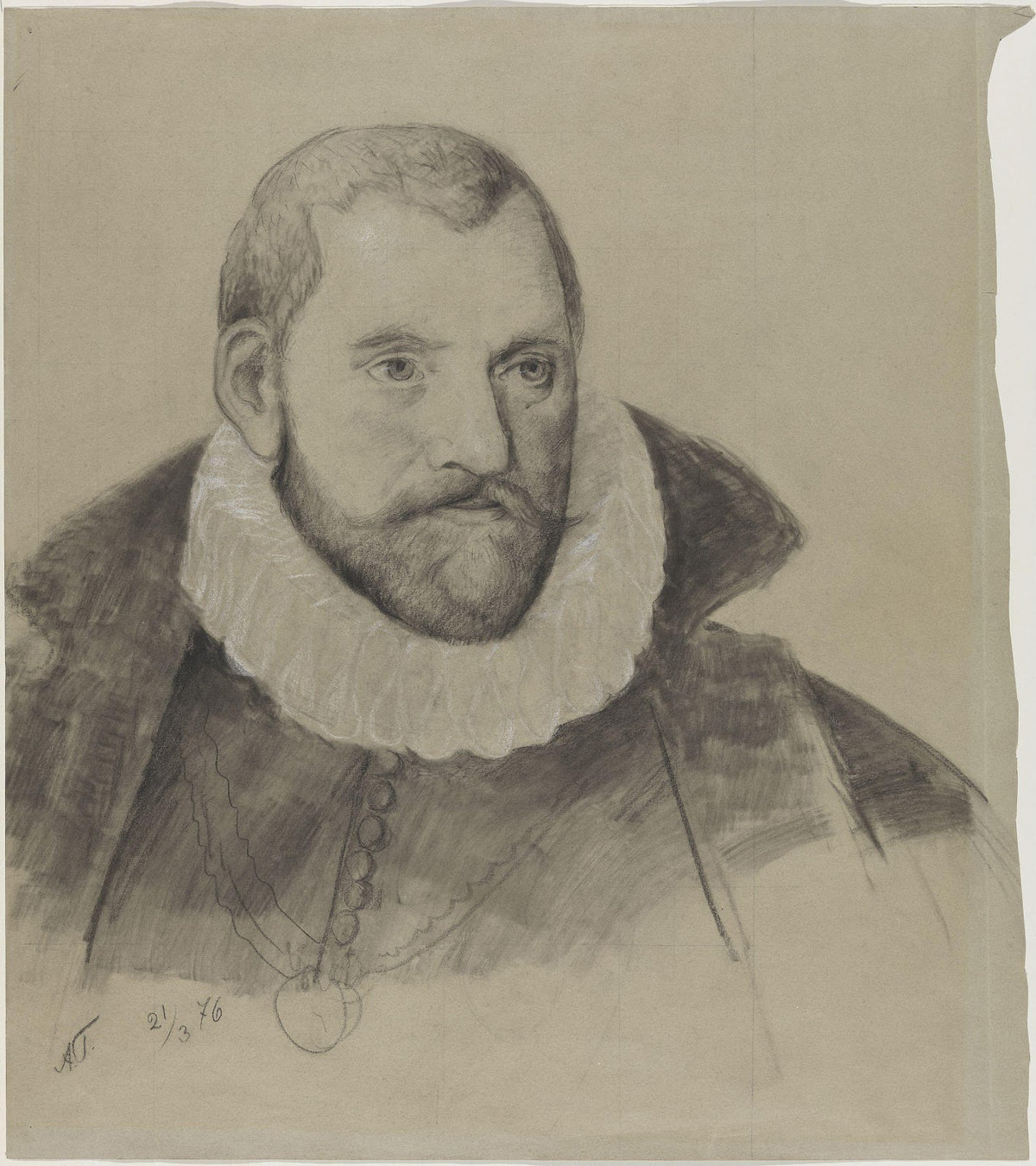 Mannsportrett 1876