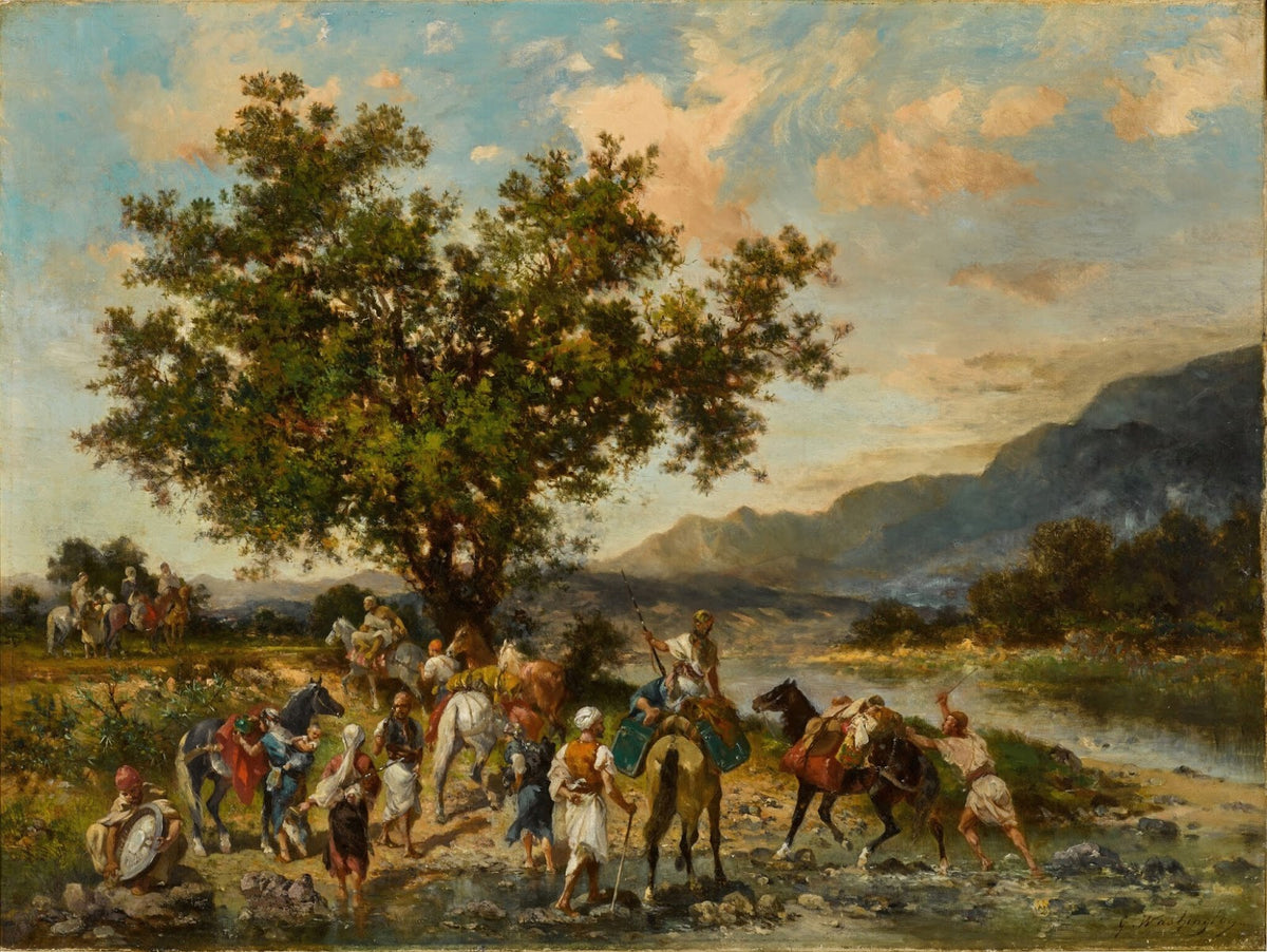 At the Oasis