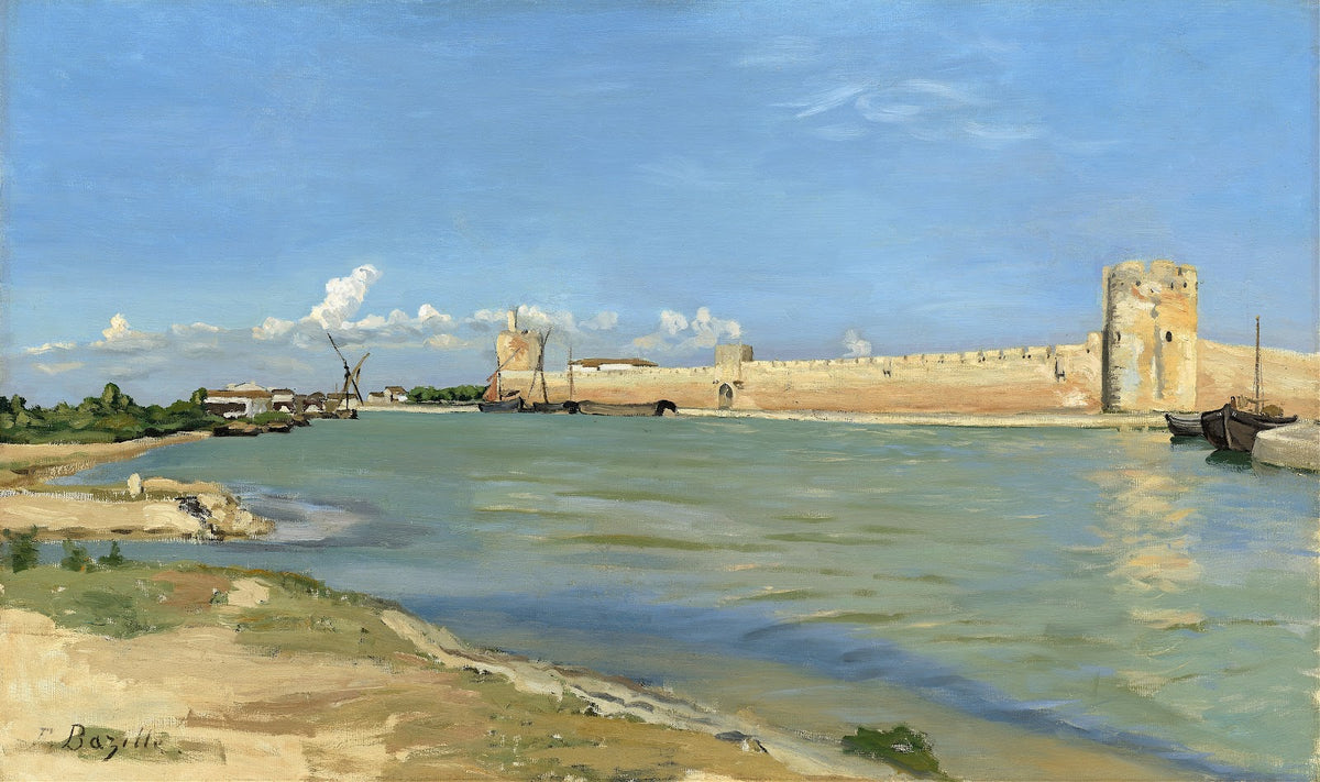 The Western Ramparts at Aigues Mortes 1867