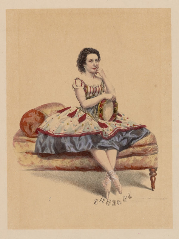 Nadejda Bagdanoff als Esmeralda in Esmeralda Ballet in 2 Acten von Julius Perrot